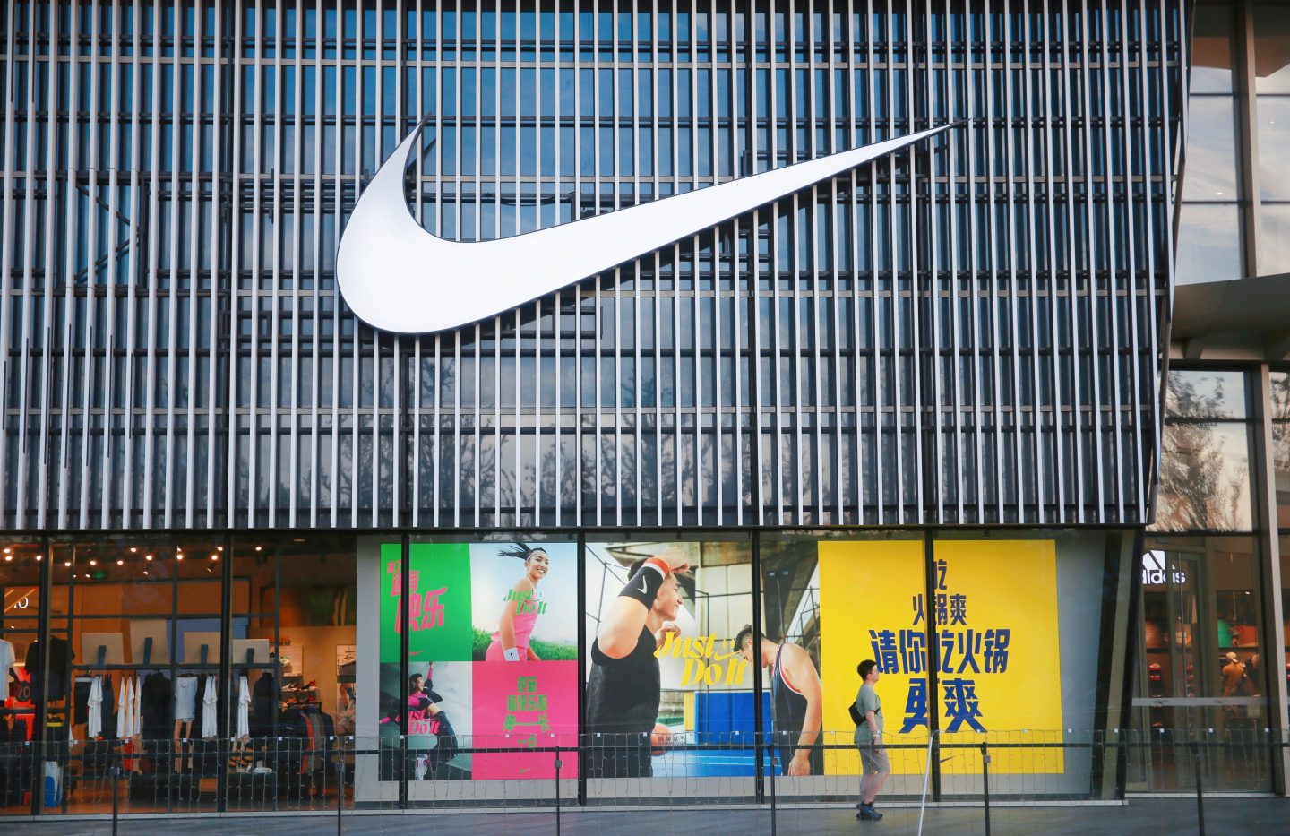 A Nike store in Shanghai. "Western brands still have market power in China that can withstand passing storms," the authors write.