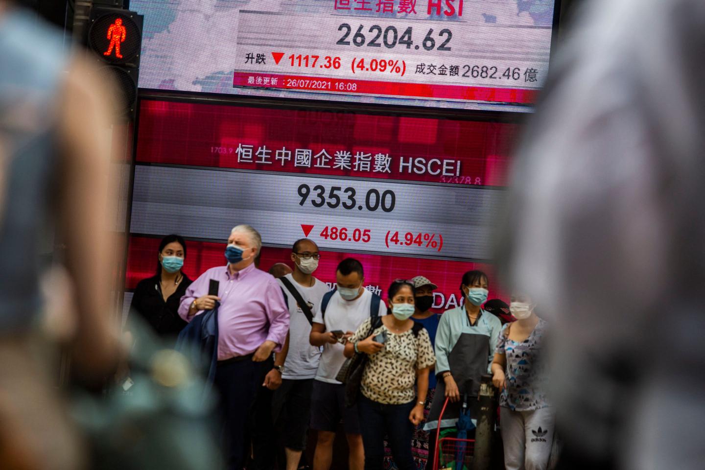 Global markets sag as SEC brings the hammer down on Chinese companies