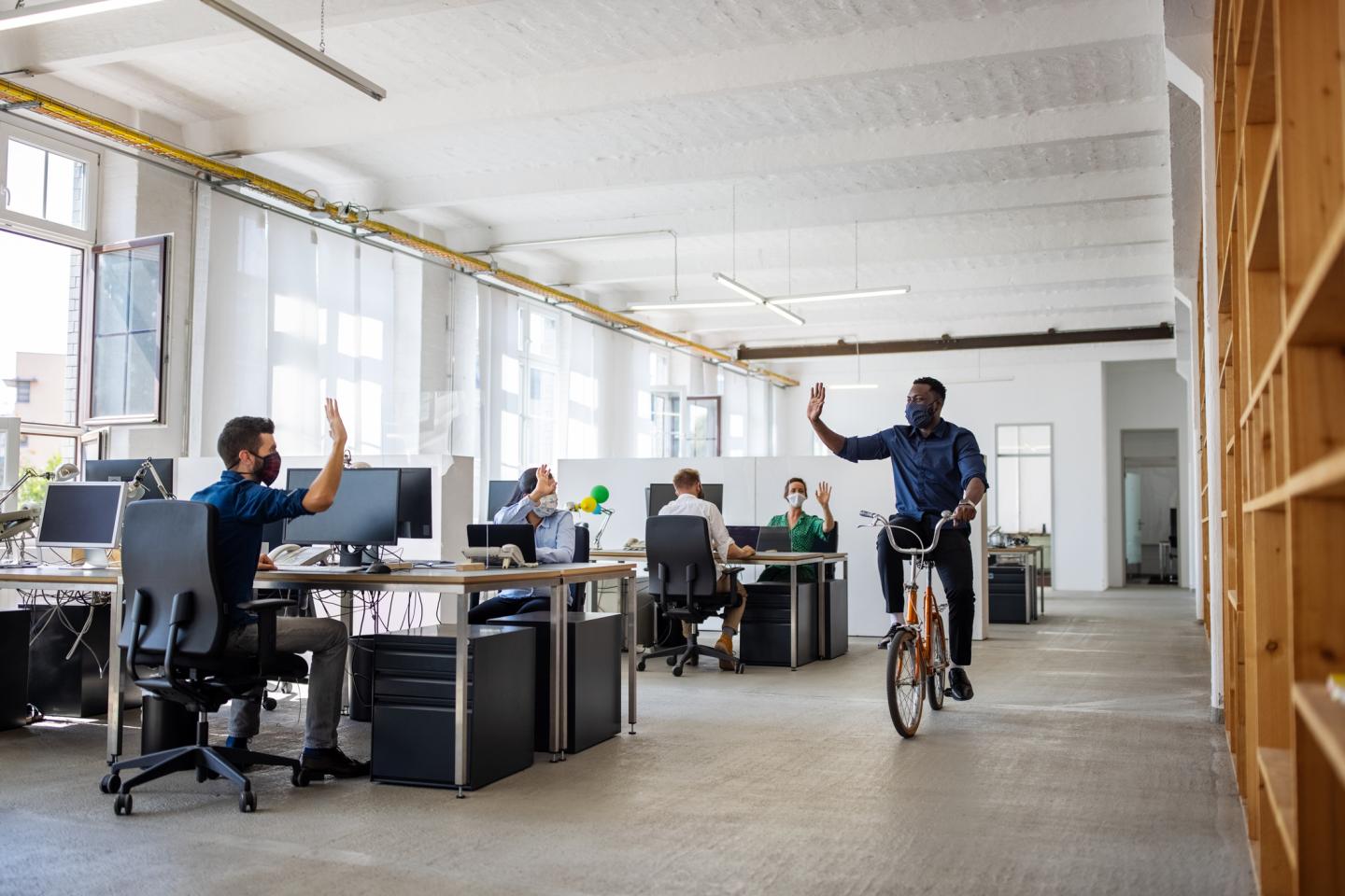 Returning to the office: Employees who show up in person often get ahead faster