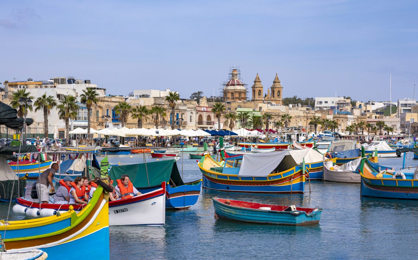Marsaxlokk City Bay, Malta