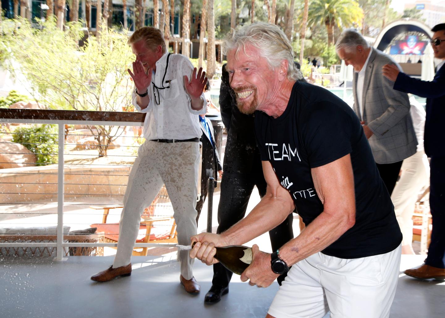 Sir Richard Branson Kicks Off Virgin Hotels Las Vegas Unstoppable Weekend