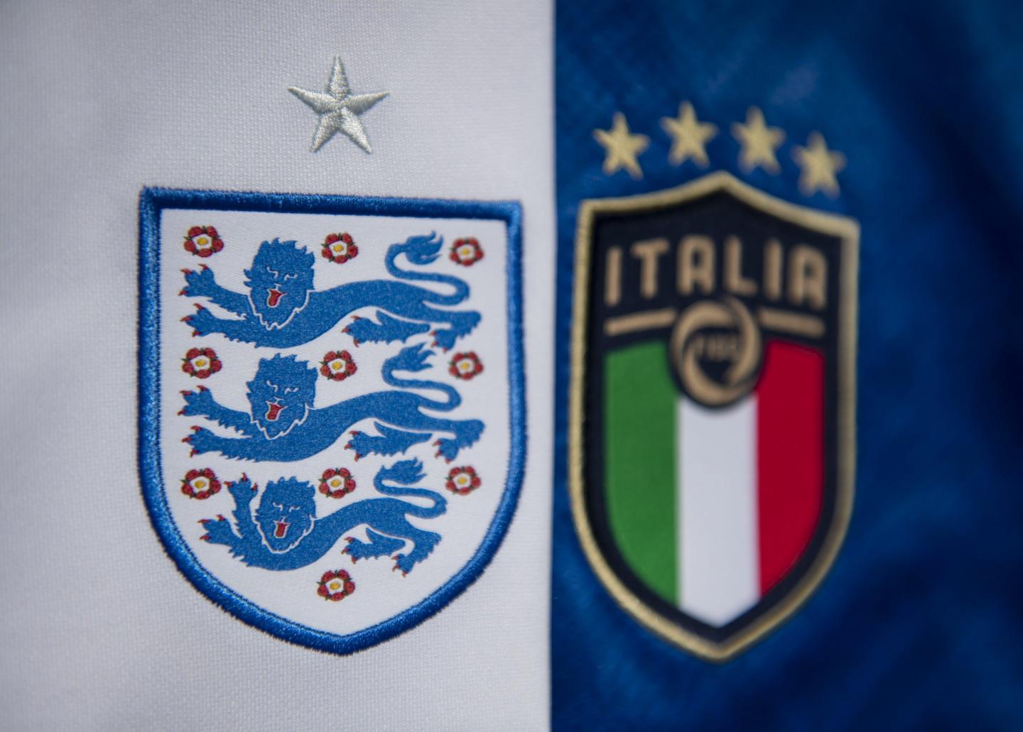 The England and Italy Badges