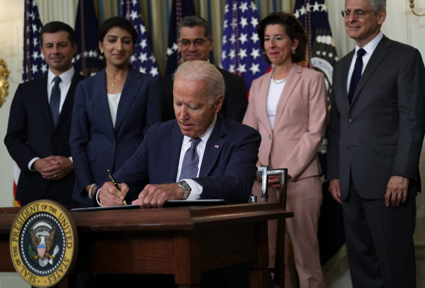 Biden signs executive order