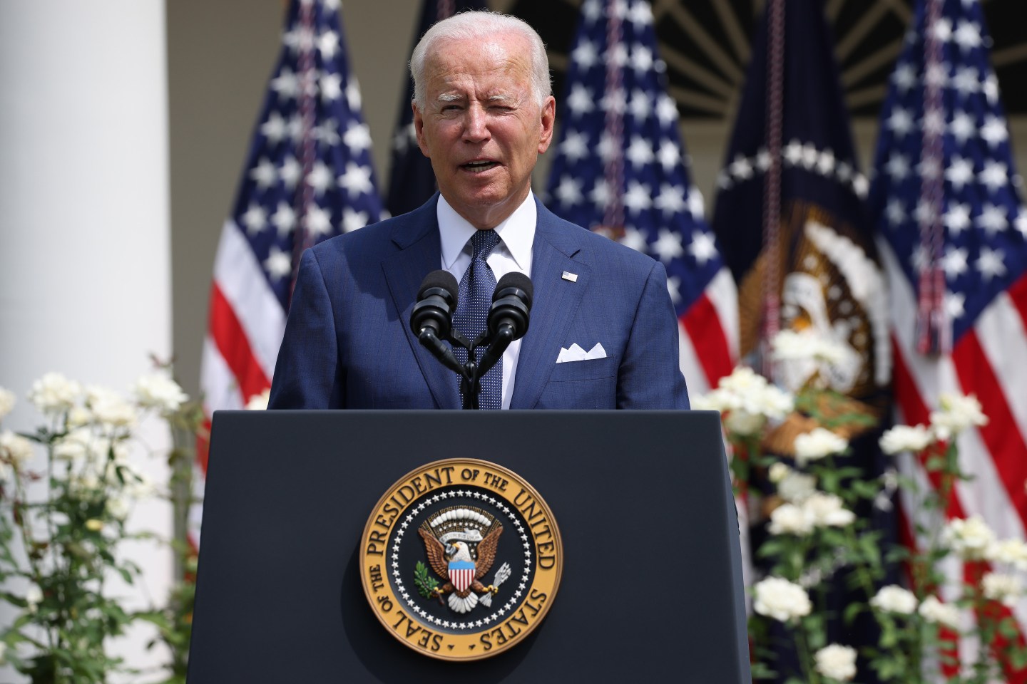 Biden to require federal workers get vaccinated or submit to frequent testing