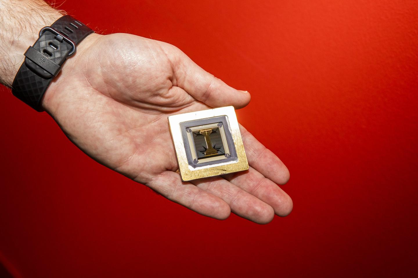 Honeywell's trapped ion semiconductor chip