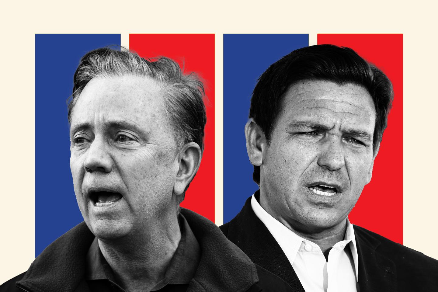 Commentary-Tale of 2 Governors-DeSantis-Lamont
