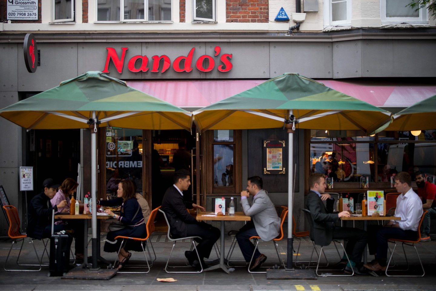 BRITAIN-ECONOMY-RETAIL-NANDOS
