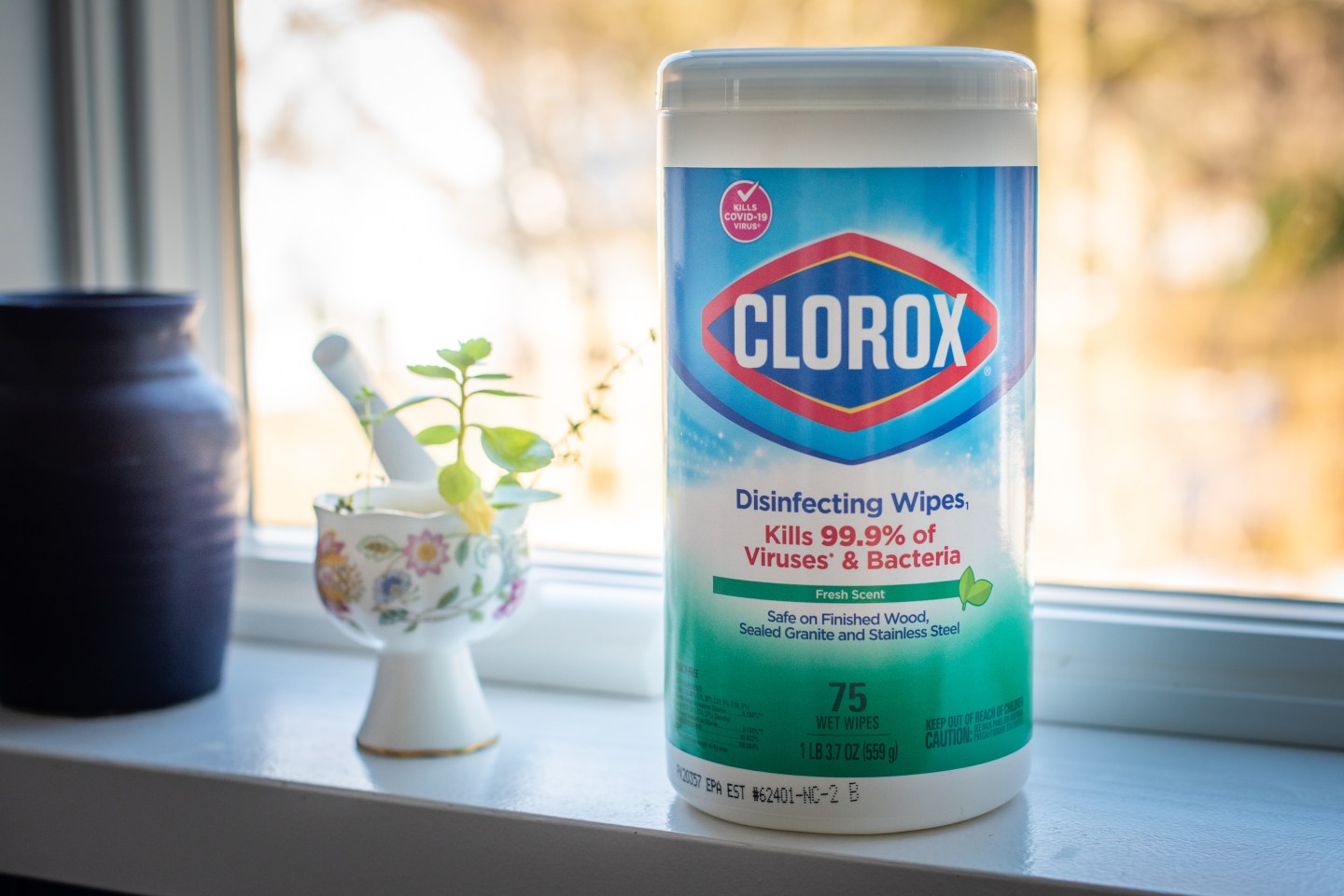 Clorox saw a surge of demand in its disinfectant wipes last year.