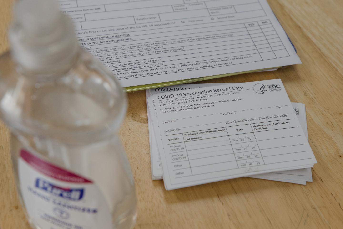 As colleges require proof of vaccination, some students are purchasing fake COVID-19 cards online