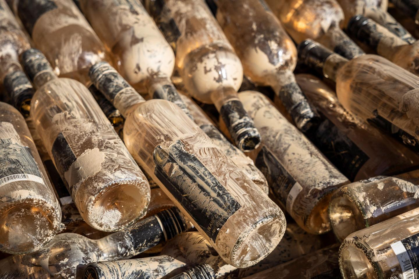 ‘Flood wine,’ anyone? German vintners sell salvaged bottles of mud-encrusted Pinot Noir to raise funds