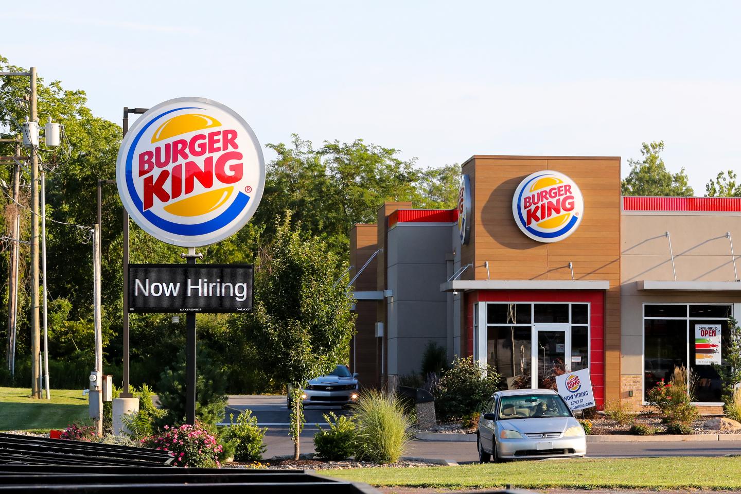 Burger King, Popeyes owner says labor shortage is driving up beef costs