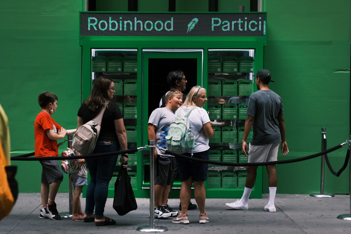 Robinhood shares jump more than 50% on first day of options trading as big and small investors pile in