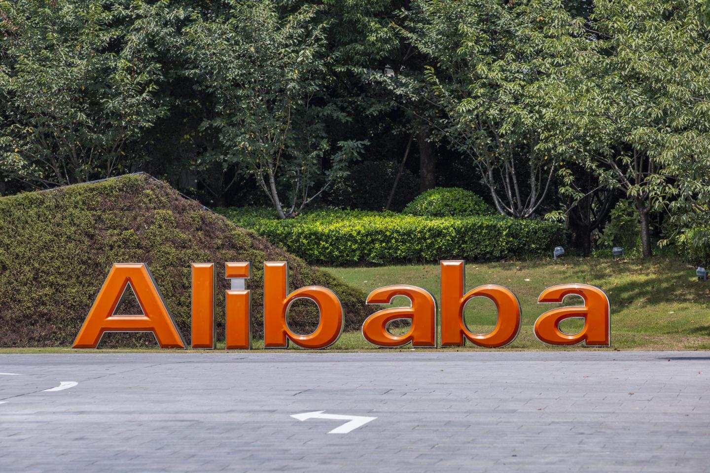 Alibaba shares hit a record low in Hong Kong amid a broader China tech selloff