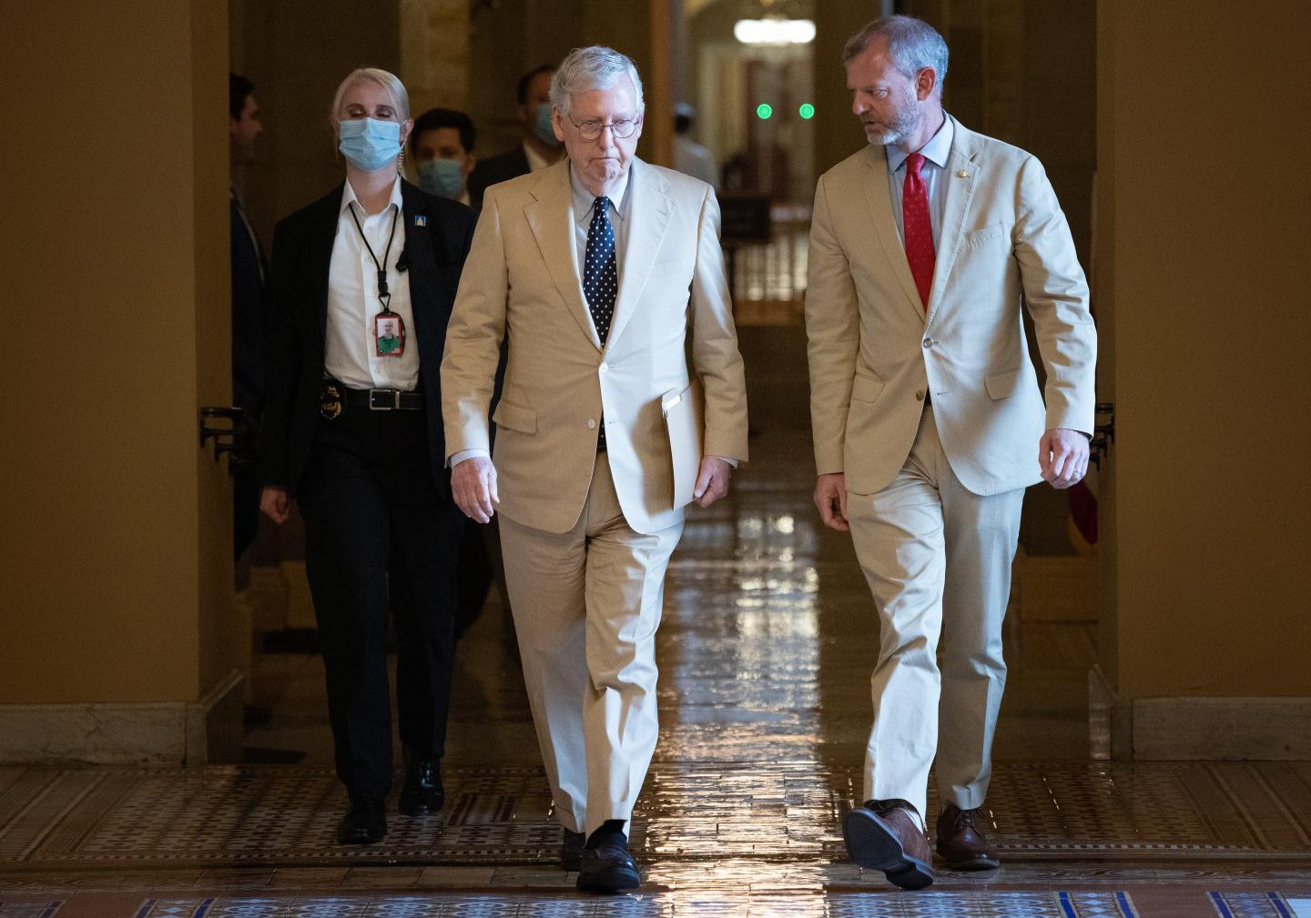 Senators Mitch McConnell and Robert Duncan