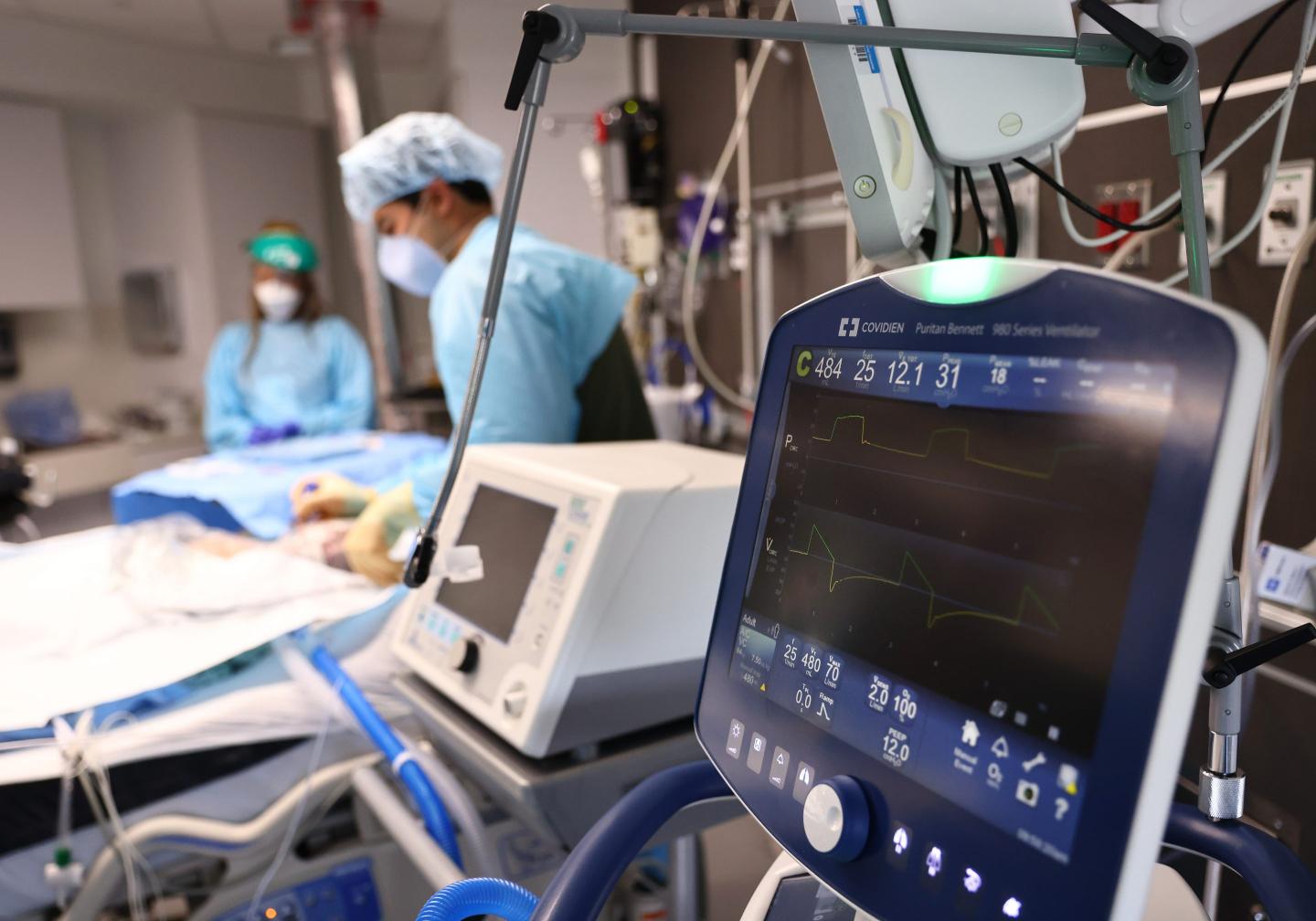 COVID ICU in Louisiana