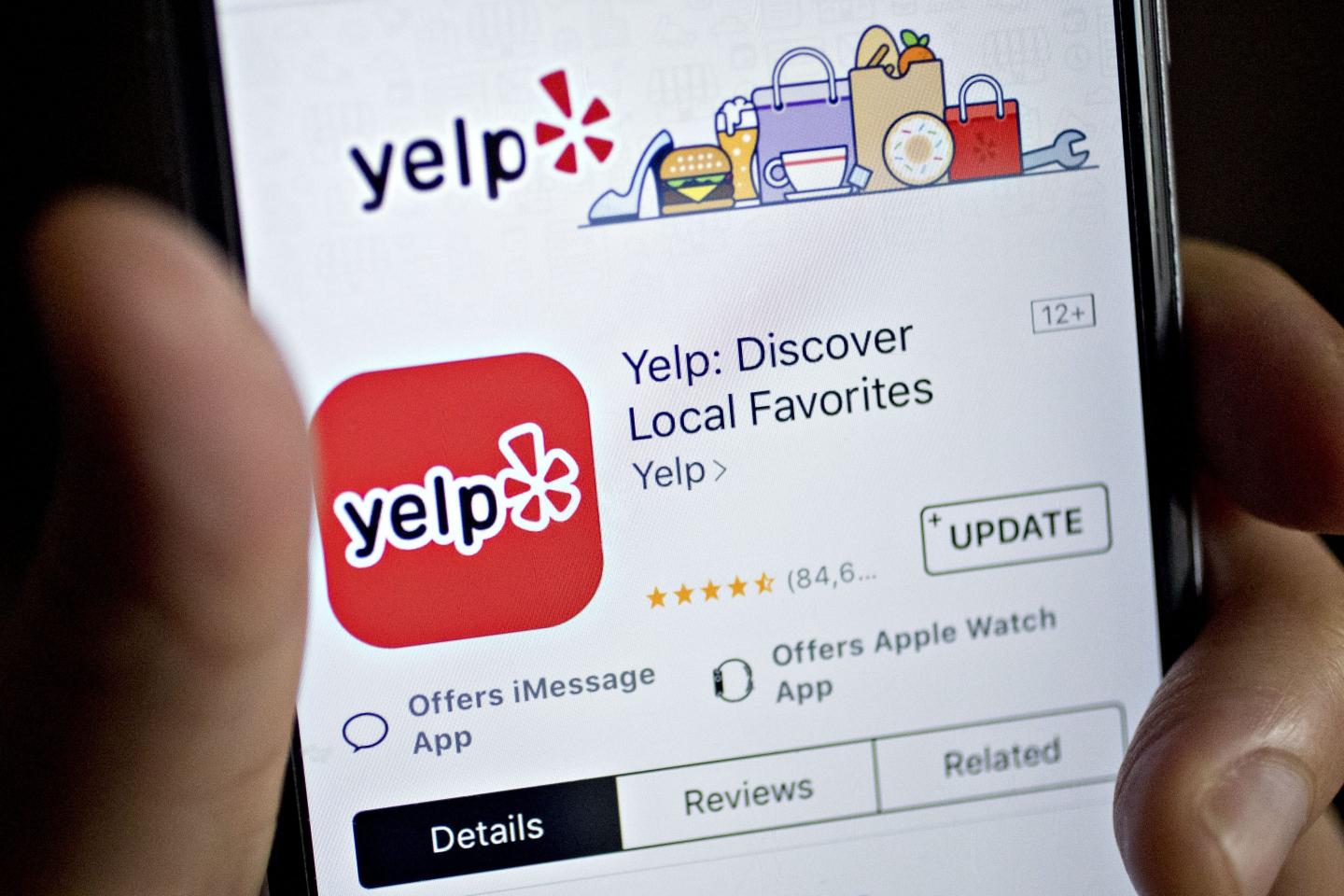 Yelp app