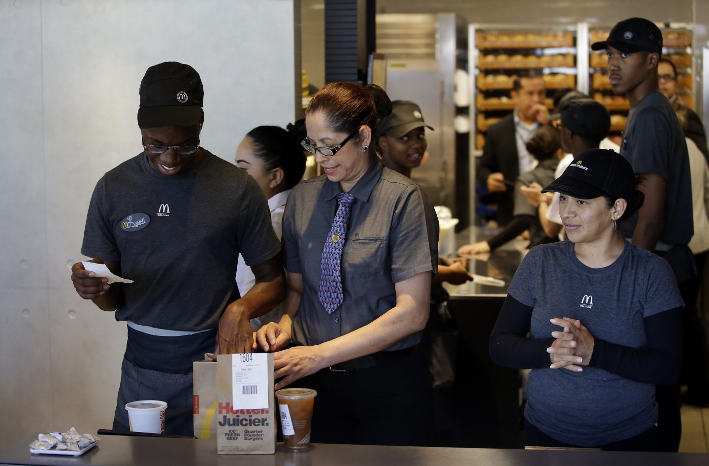 Employees prepare an order at a McDonald’s restaurant in Chicago. “No matter how deep their technical skills or how bright they are, if people can’t get along with colleagues, make deadlines, or listen to feedback, they’ll find their careers stalled,” writes Tiffanie Boyd.