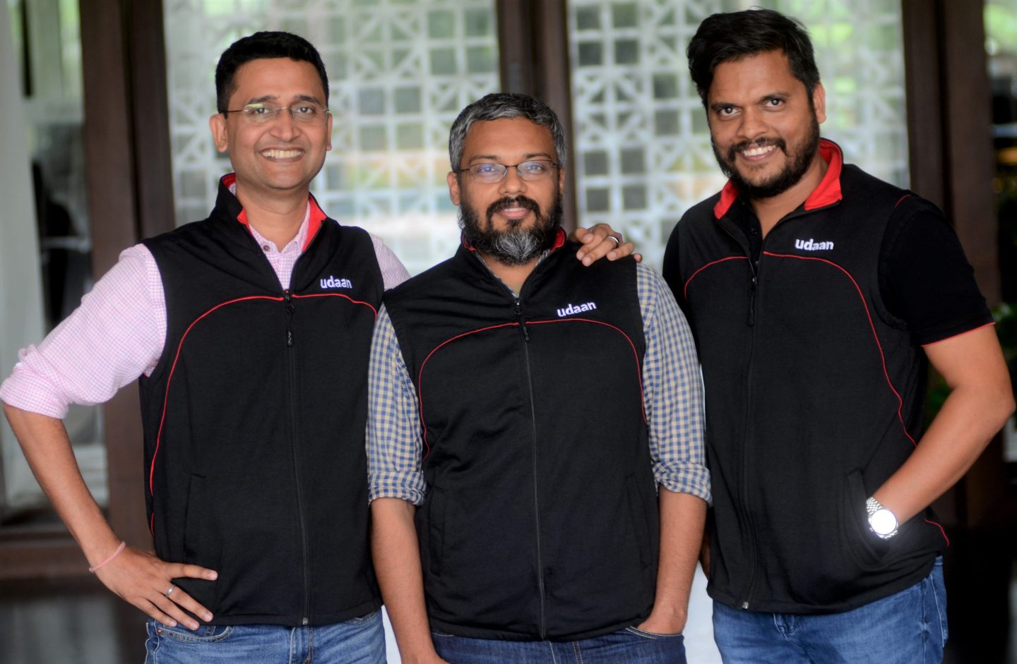 L - R -Amod Malviya, Vaibhav Gupta, Sujeet Kumar - Co-founders, Udaan