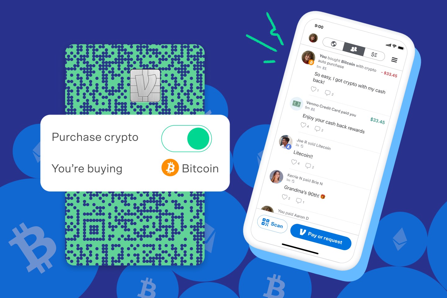 Venmo Crypto Cash Back featured