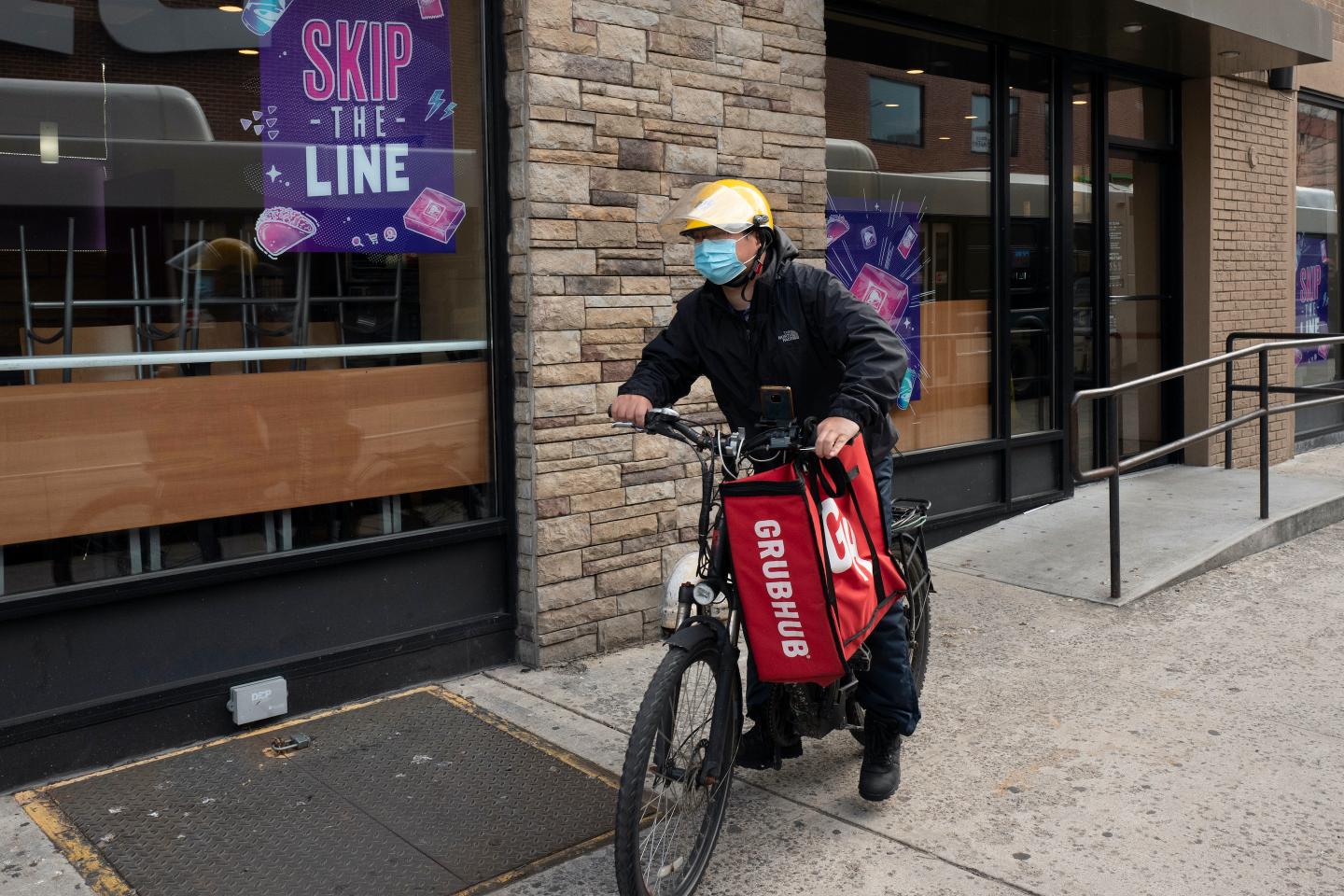 DoorDash, Grubhub and Uber Eats sue NYC over delivery fee caps