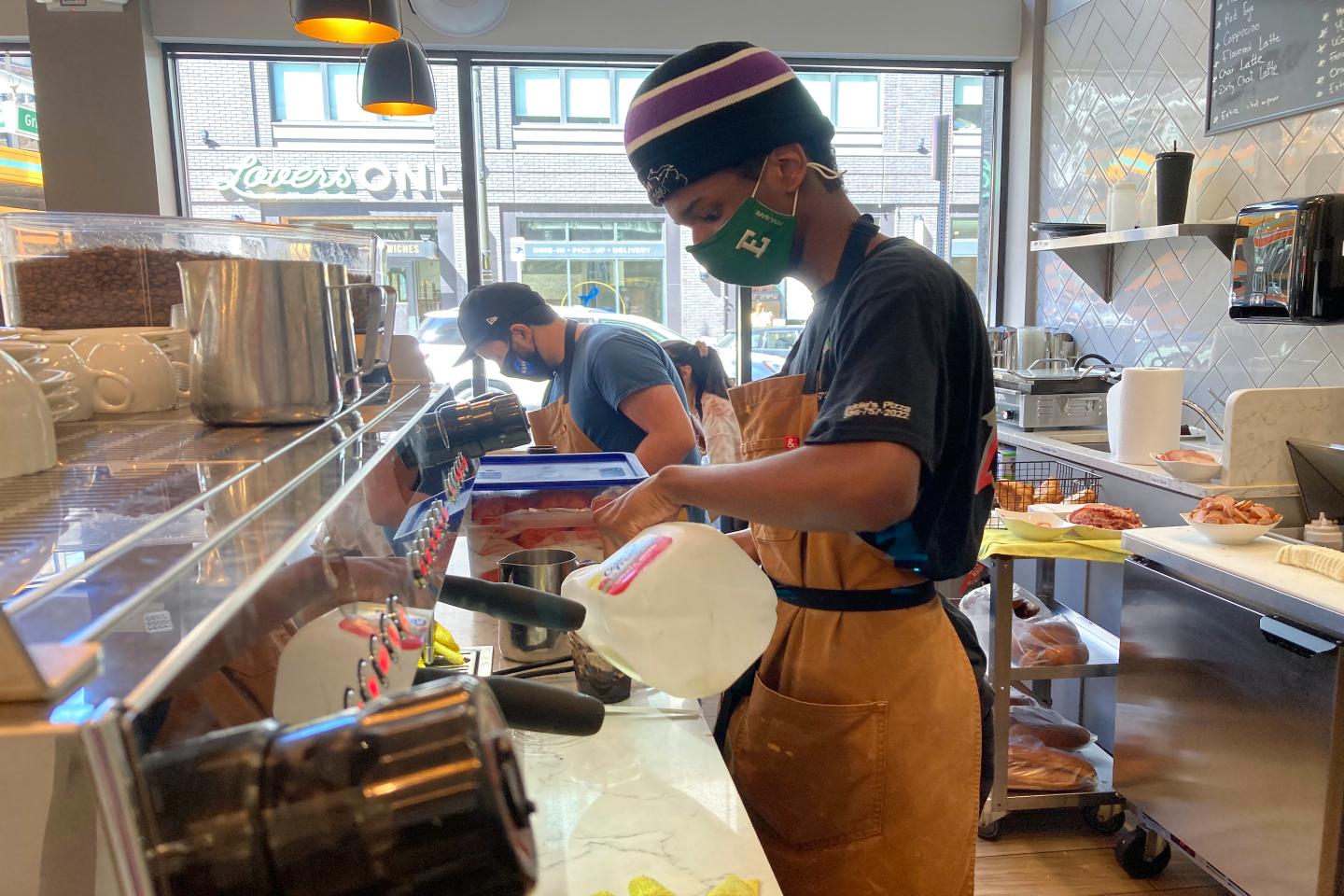 As workers stay at home due to COVID, downtown businesses adjust to a new reality
