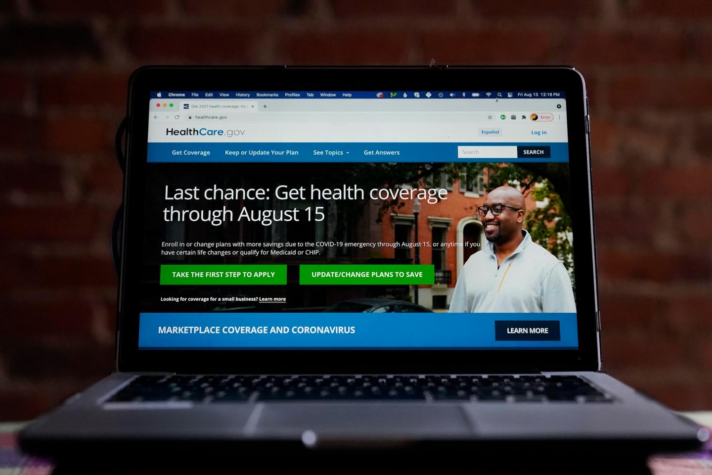 2.8 million people signed up for health insurance under Biden COVID law