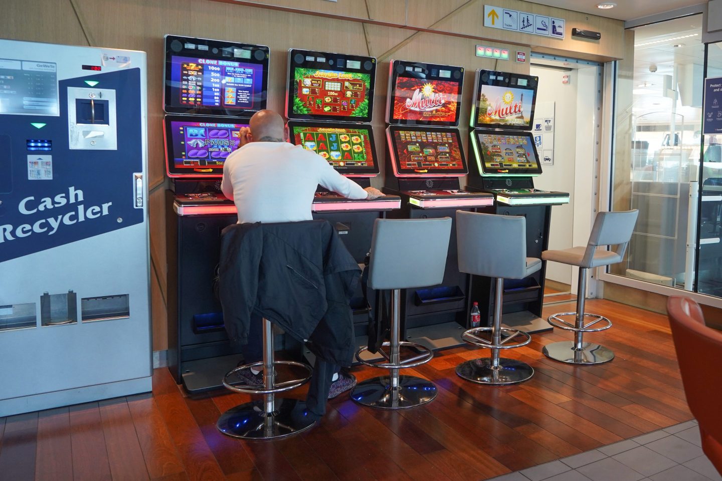 photo of gambling machines