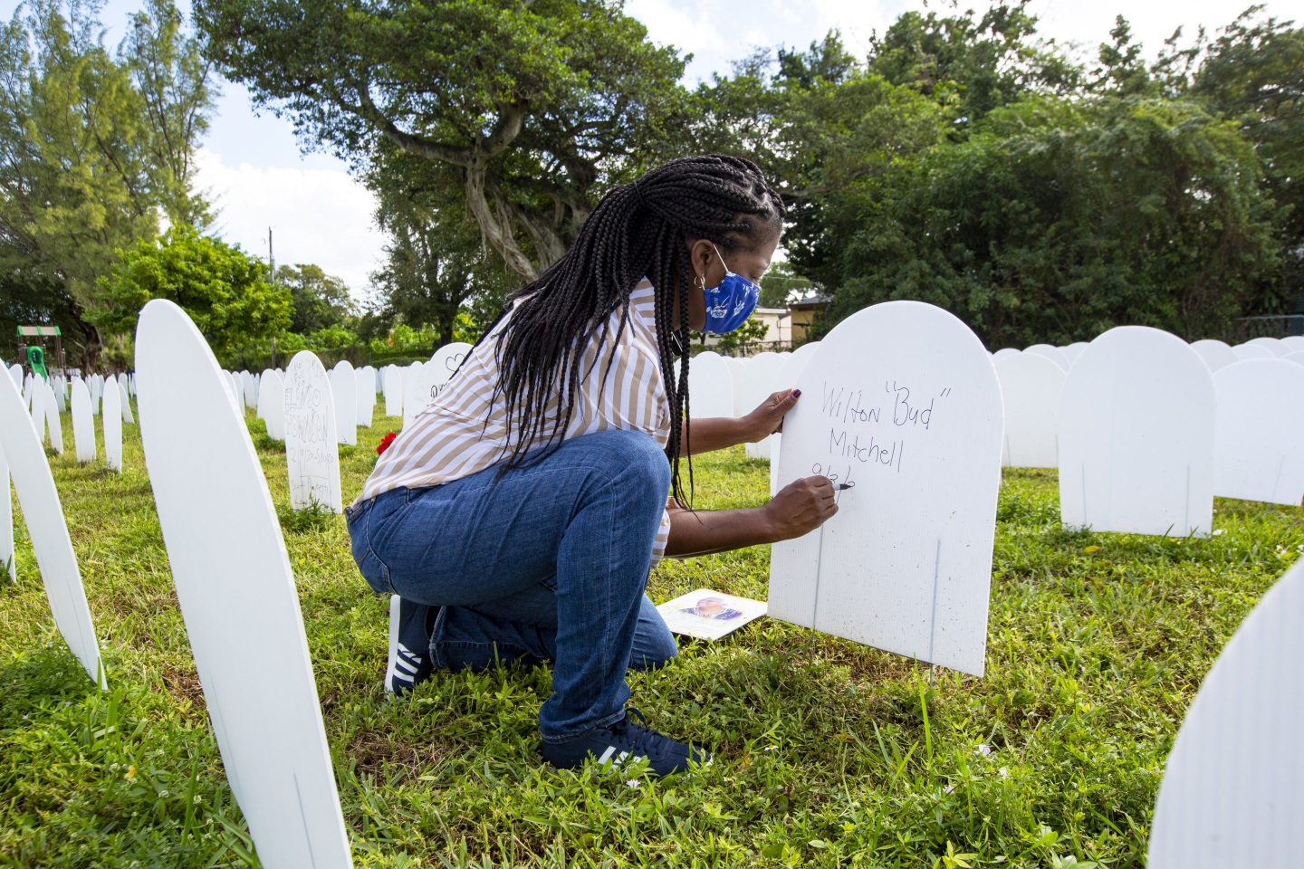 Memorial for Covid-19 deaths