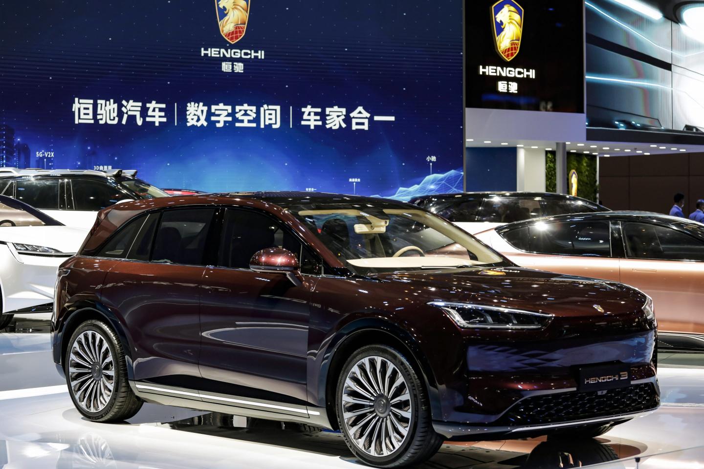 Shares in Evergrande’s EV unit drop by almost a quarter after reports of missed payments