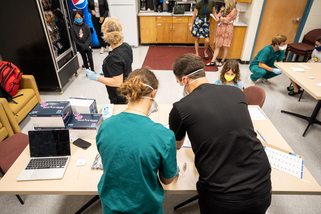 Person received COVID-19 vaccine