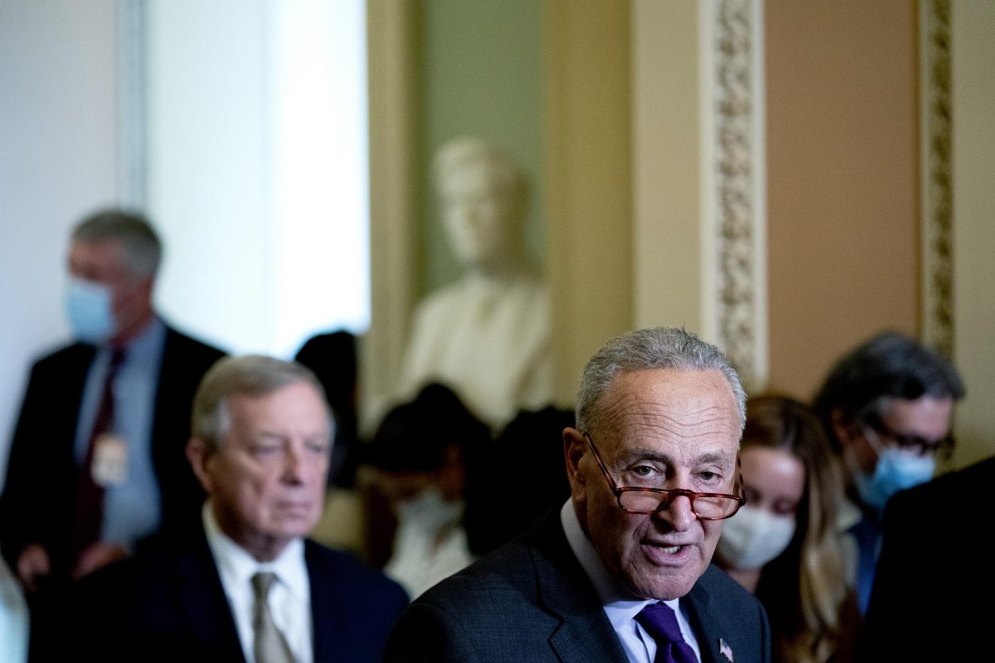 Senate Majority Leader Chuck Schumer