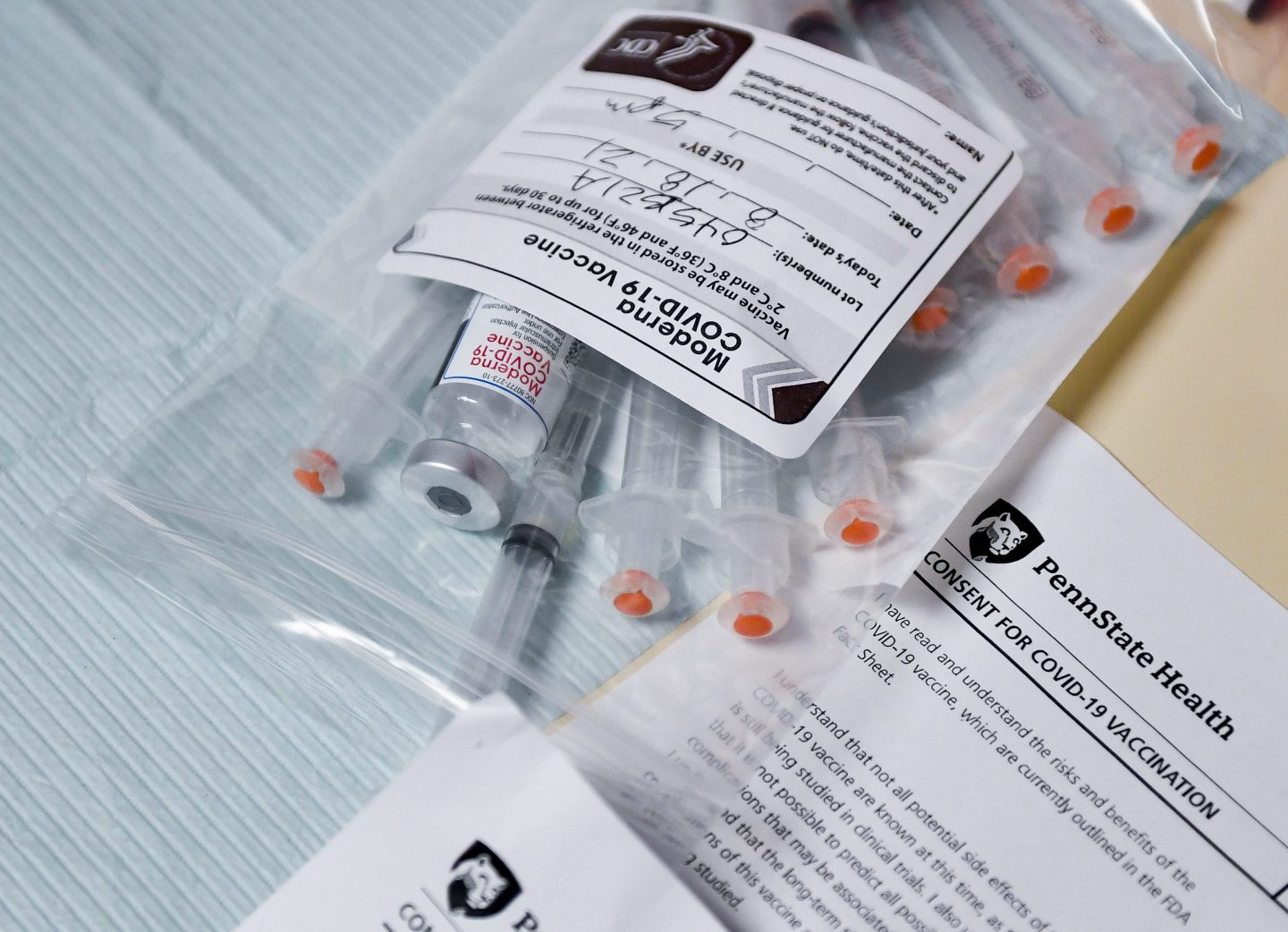 Moderna files for FDA authorization for a third-dose COVID booster shot