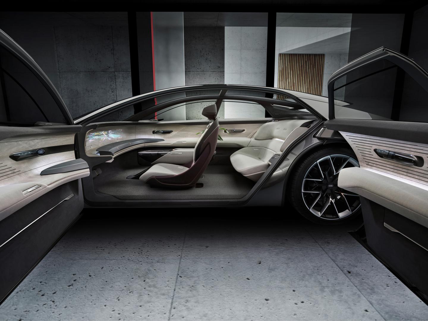 Audi gives glimpse of its first self-driving car, a private jet on wheels