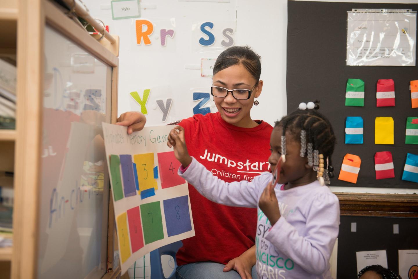 Like Sarsha (pictured), great people who want to teach young children may not be able to afford it.