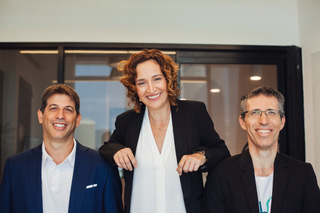 Ofer Hermen (Co-founder, CTO),  Eynat Guez (Co founder, CEO), and<br />
 Ruben Drong (Co Founder, CPO)