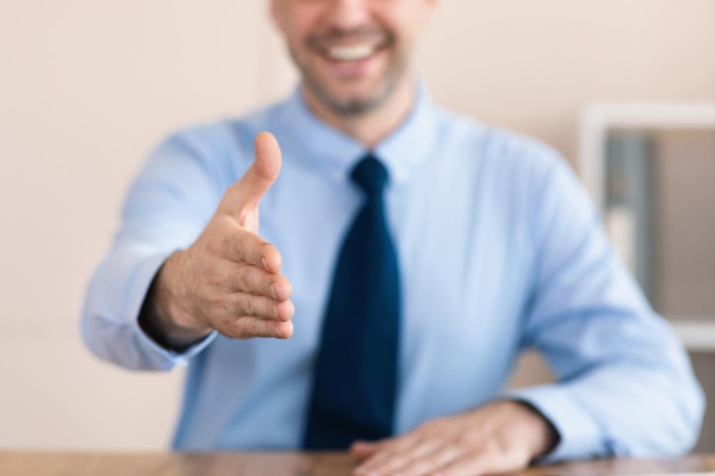 Worksheet-White Male Handshake