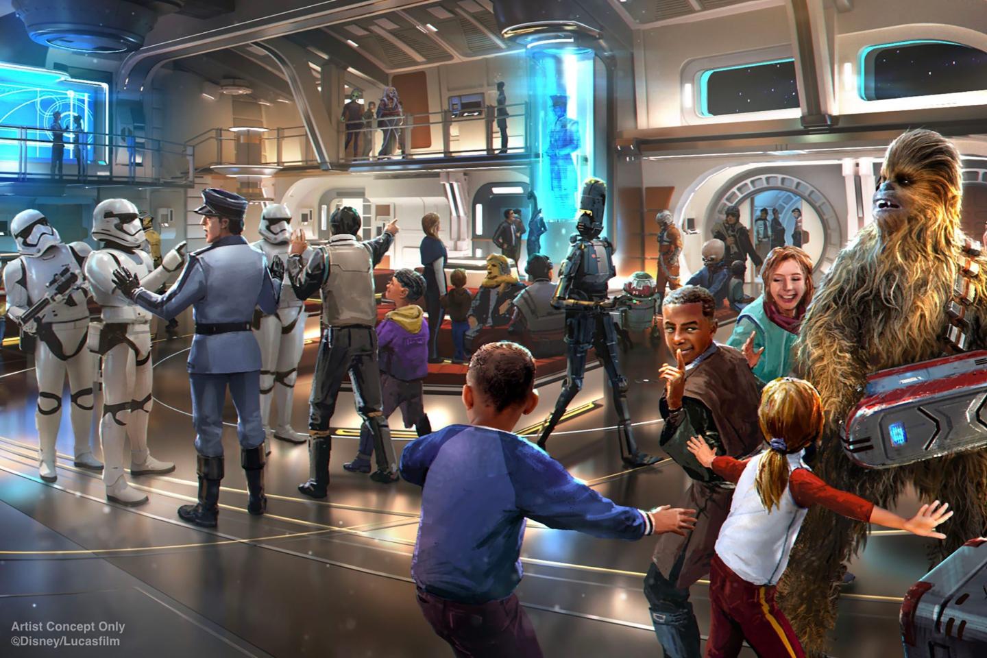 Disney’s Star Wars hotel, Galactic Starcruiser, will open in March