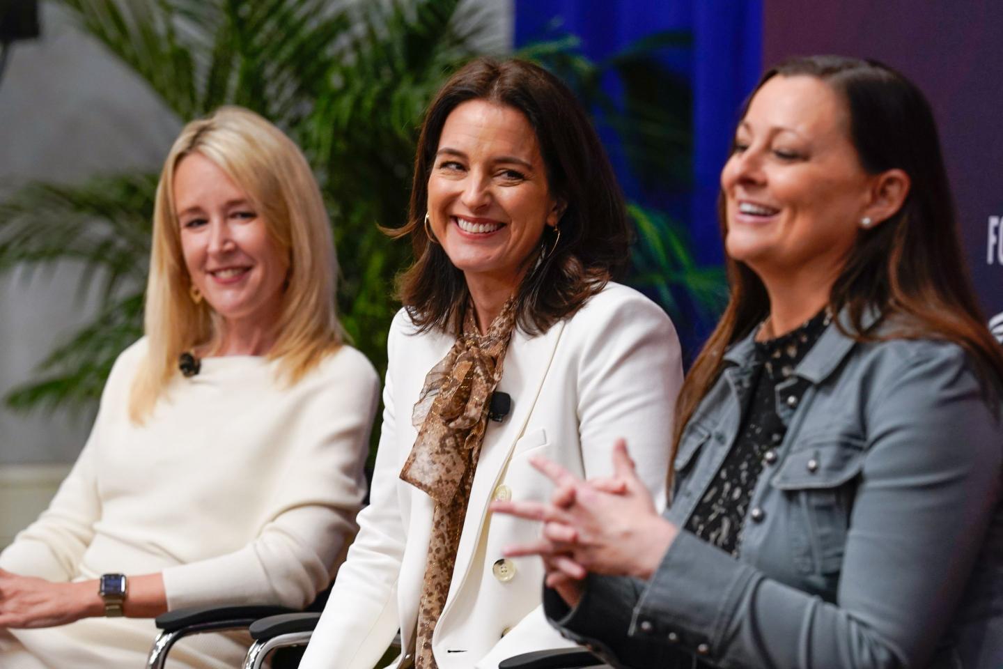 Mary Beth Laughton, Mercedes Abramo, and Jisella Dolan