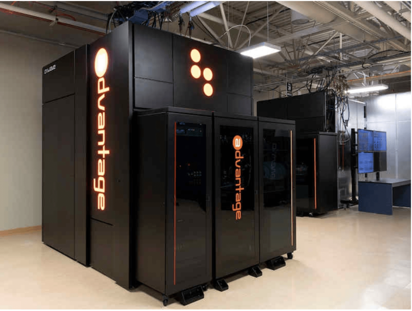 Photo of D-Wave's latest quantum computer