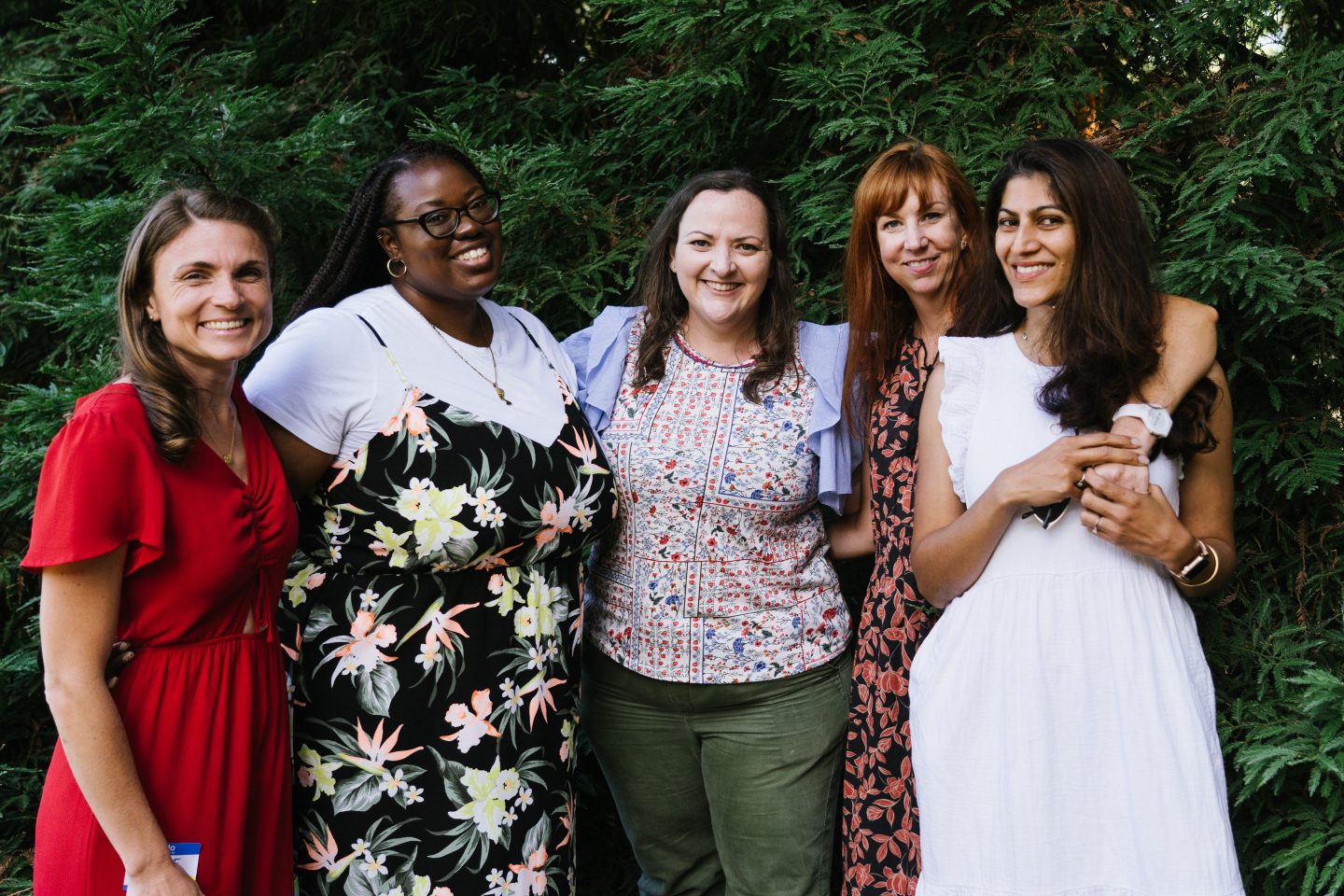 The Graham & Walker team, from left: Rohre Titcomb, COO; Es Famojure, program manager; the author, Leslie Feinzaig, managing director; Amanda Eldridge, VP of business development; Divya Kakkad, VP of marketing.