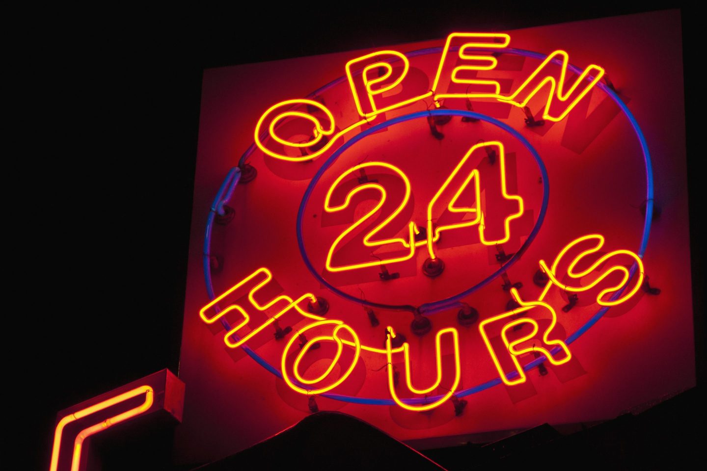 Open 24 hours