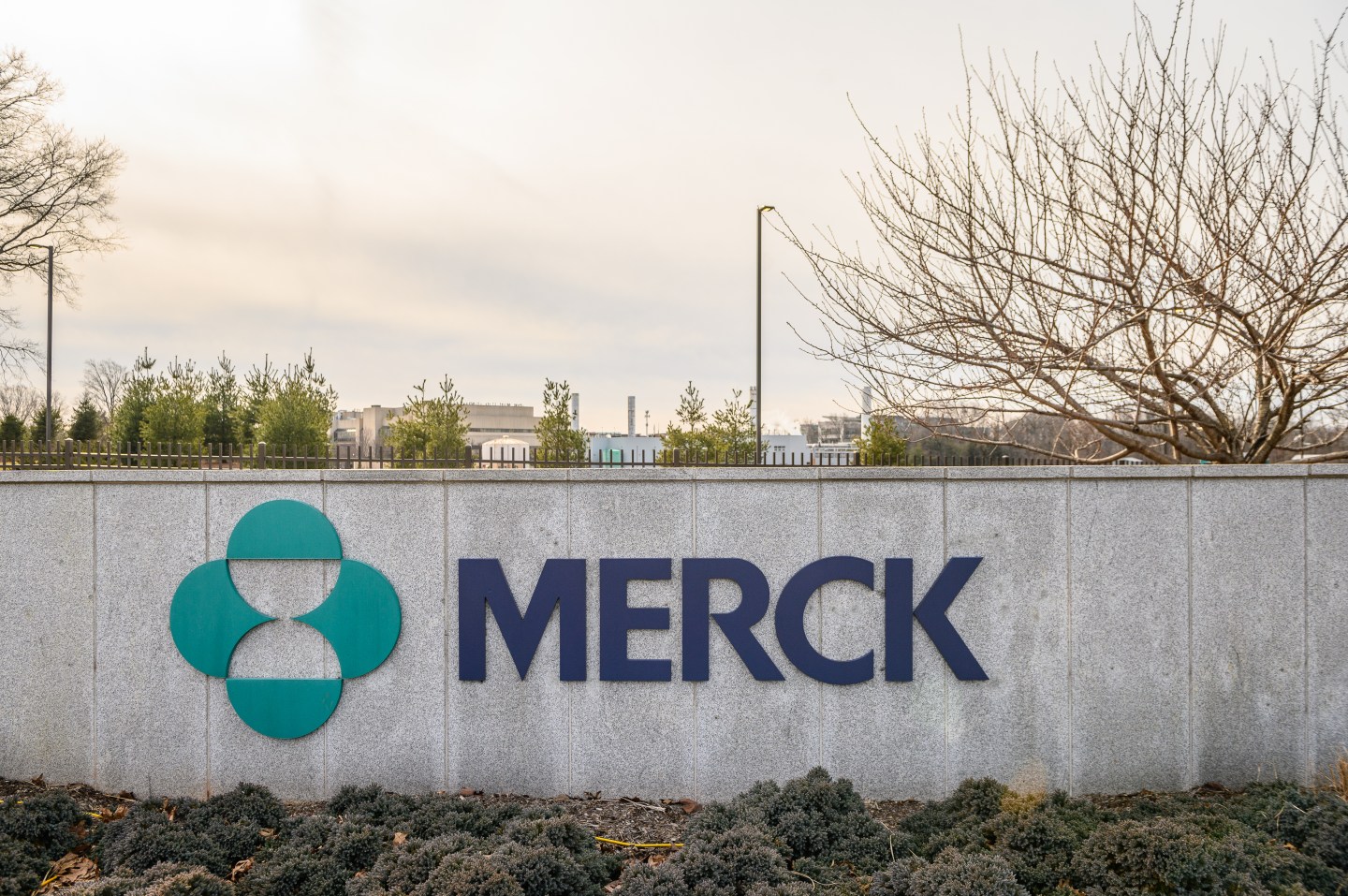 Merck & Co. headquarters in Kenilworth, N.J.