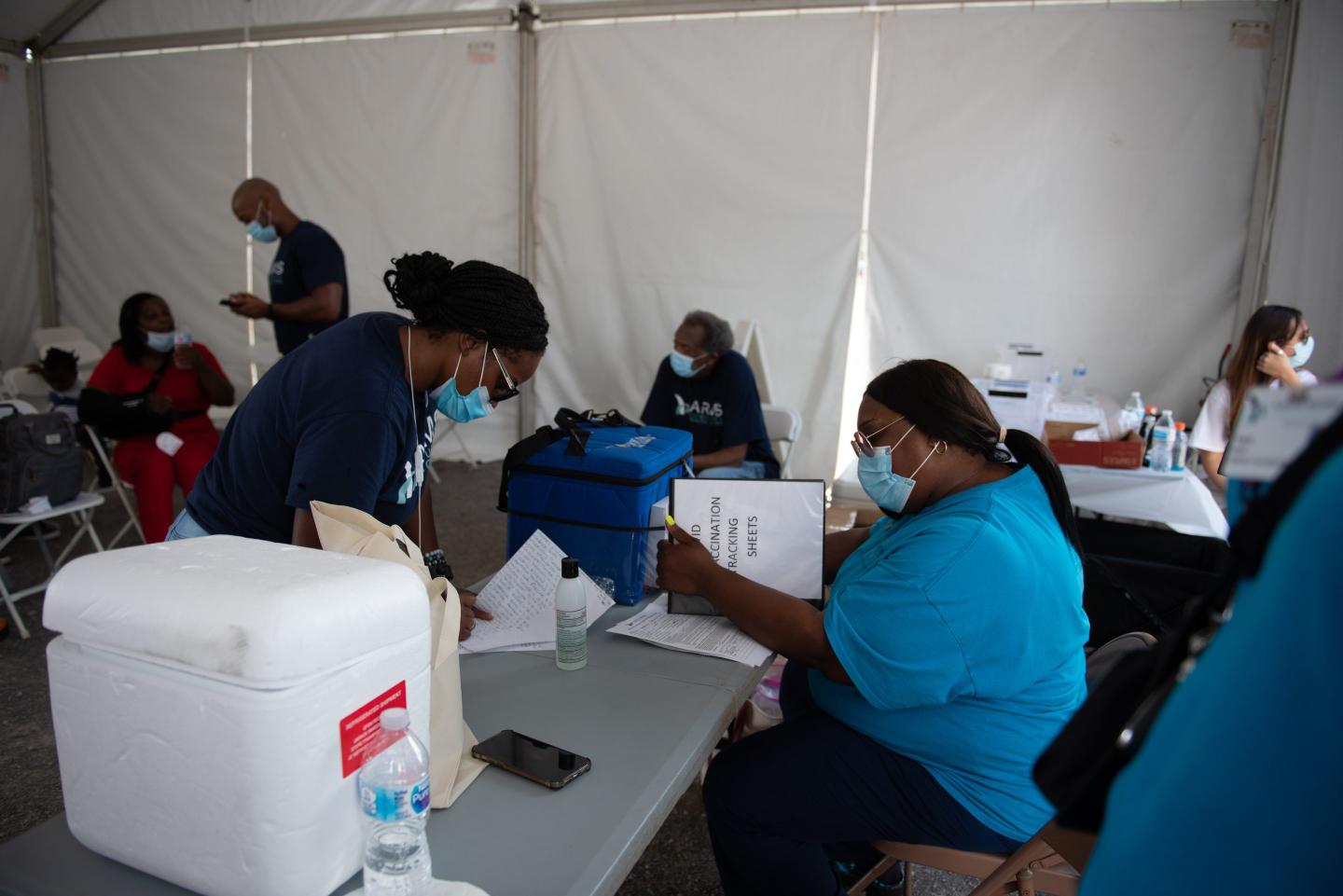COVID hotspot Alabama sees cases fall