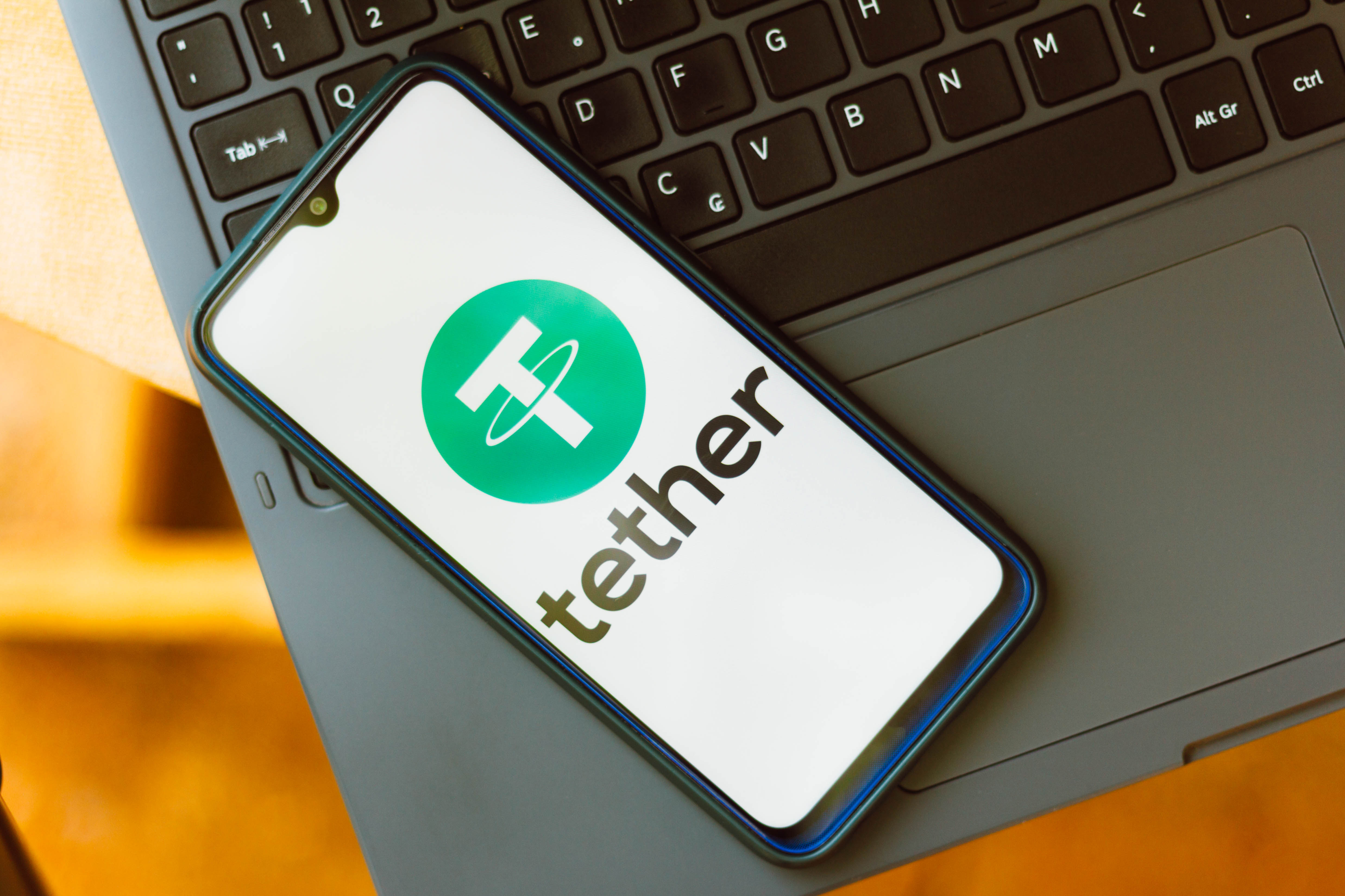 Tether is a high-profile stablecoin. 