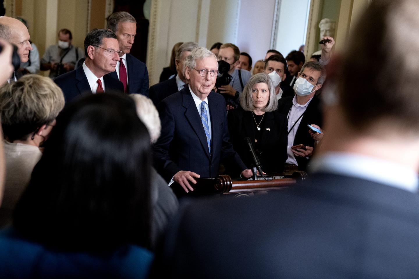 Mitch McConnell expected to offer short-term deal to raise debt ceiling