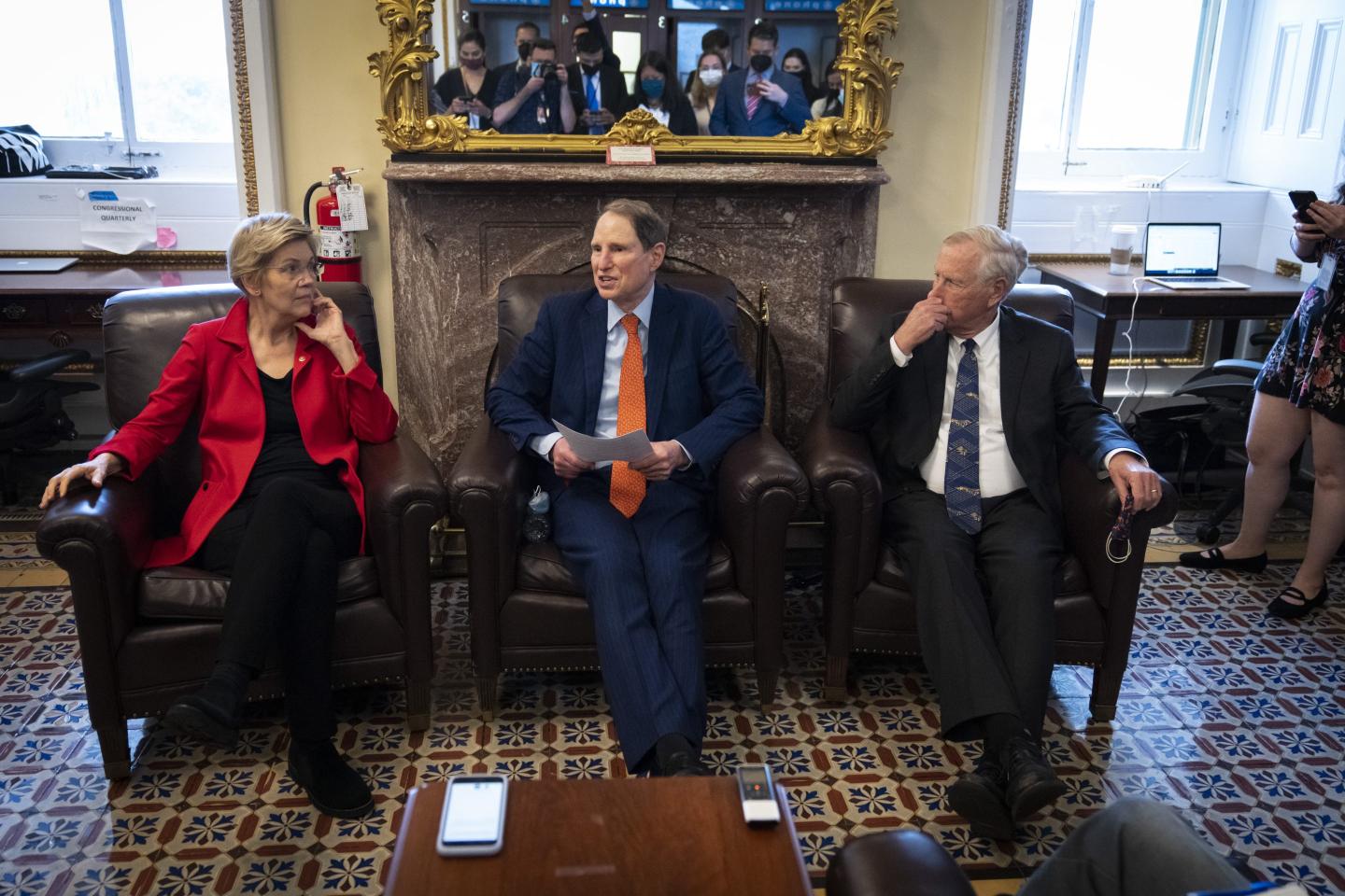 Democrats unveil corporate minimum tax plan to pay for Biden’s agenda—and it has Sen. Kyrsten Sinema’s backing