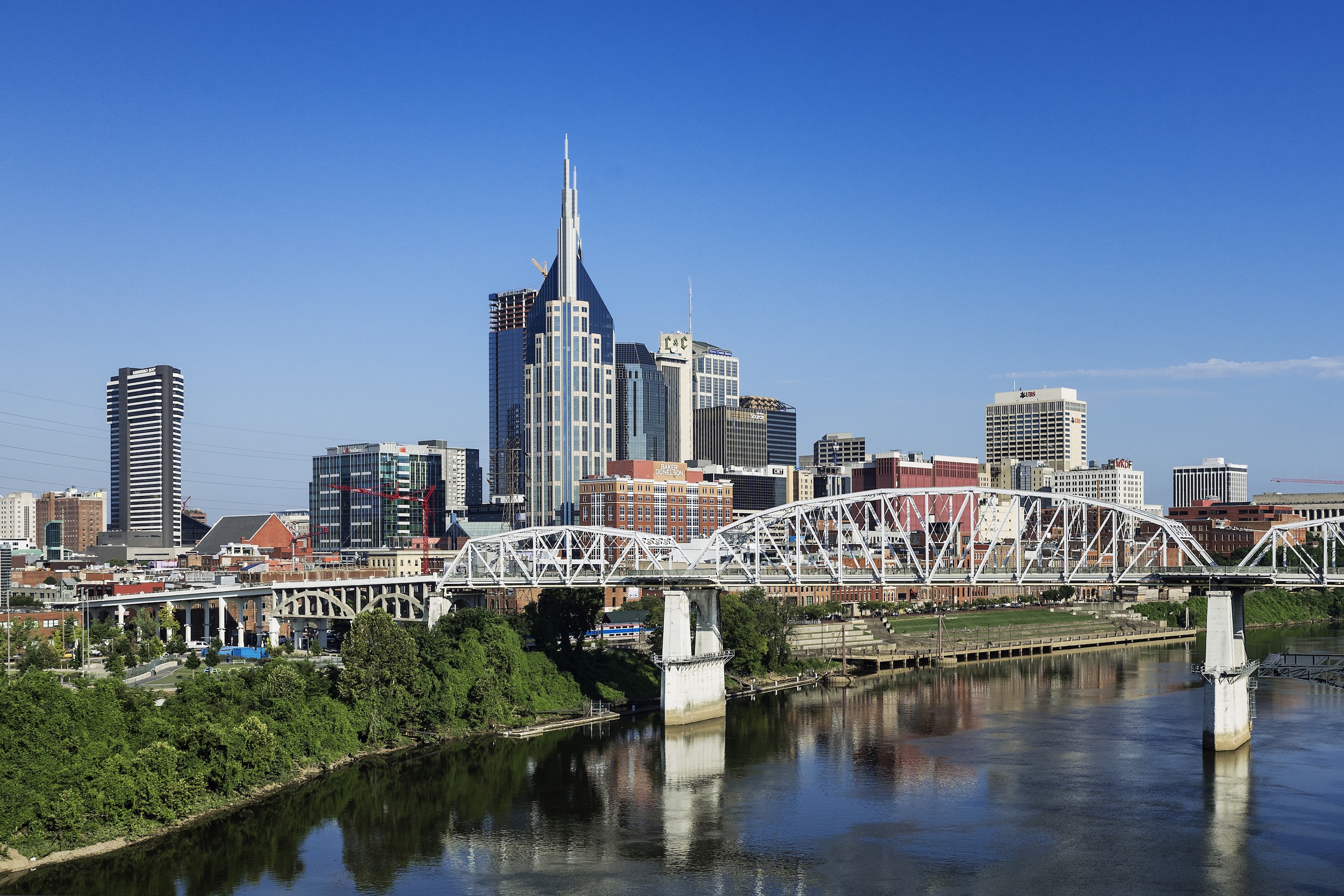 The Nashville skyline 