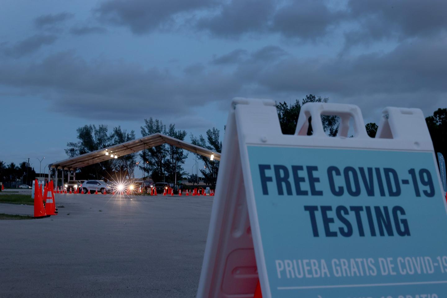 Florida sees a more than 50% drop in new COVID cases