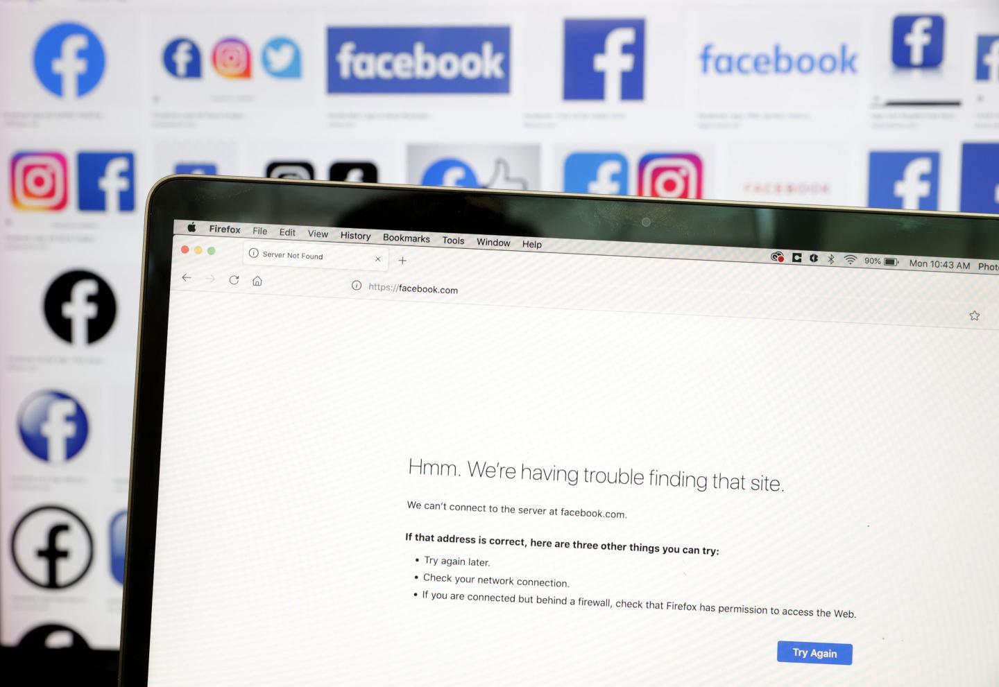 Facebook outage