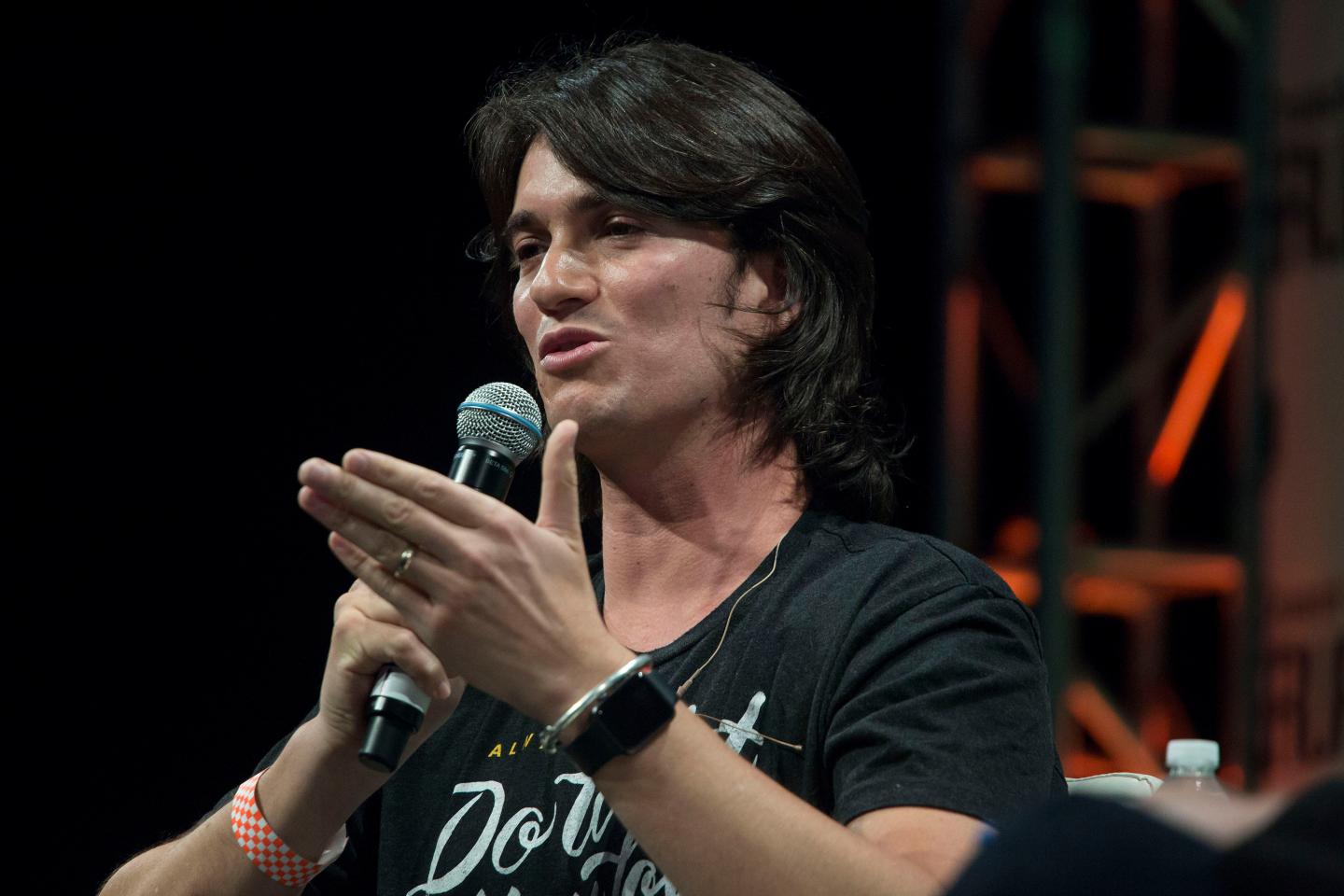 As WeWork goes public, ex-CEO Adam Neumann celebrates as his net worth rises to $2.3 billion